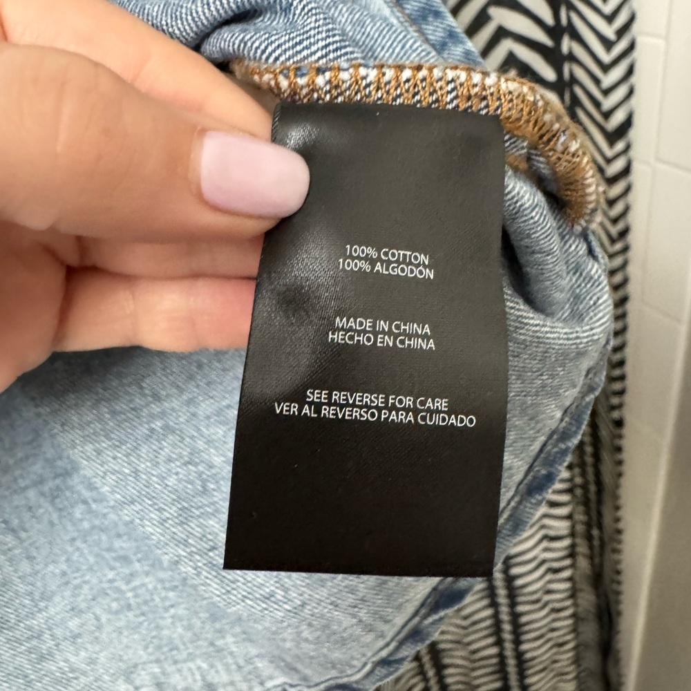 Express Classic Blue Denim Jacket - Picture 5 of 6